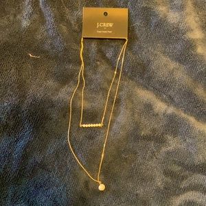 J. Crew gold necklace